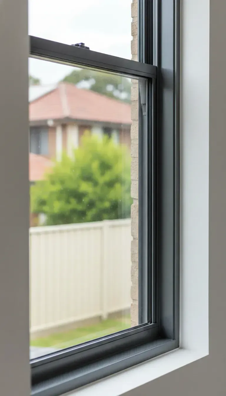 Residential window repairs in Ascot for timber casement windows with traditional putty glazing and neat finish.